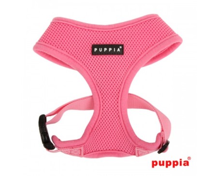 puppia-soft-harness-dog-pink
