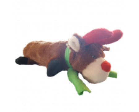 Best Pet Reindeer Log Dog Toy