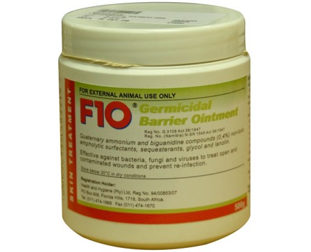 F10 Germicidal Wound Ointment 500g