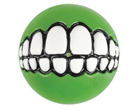 dog-ballz-grinz-ball-small-lime
