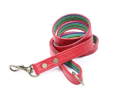Wag World Lead Thin Red