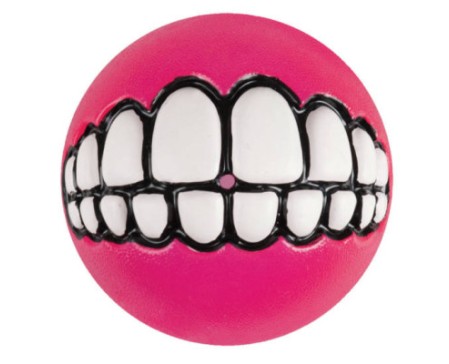 dog-ballz-grinz-ball-small-pink