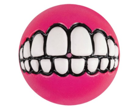 dog-ballz-grinz-ball-small-pink