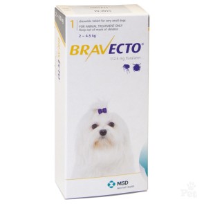 Bravecto Tablet Flea & Tick Preventative & Treatment for Dogs - Toy