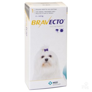 Bravecto Tablet Toy Dog