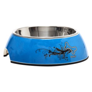 Rogz Dogz Bowlz Bubble S Turquoise Chrome