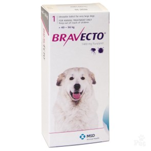 Bravecto Tablet Flea & Tick Preventative & Treatment for Dogs - X Large