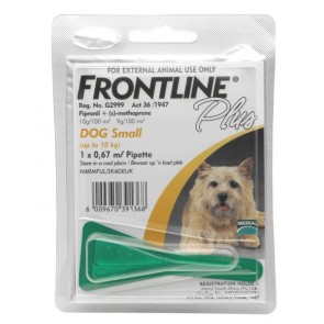 Frontline Plus Small Dog <10kg - Single