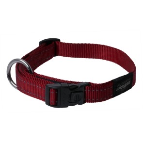 Rogz Dogz Fanbelt SR Collar L Red