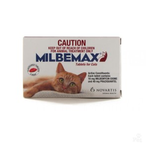 Milbemax Cat  Dewormer - 1 Tablet, >2kg