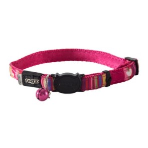 Rogz Catz Beltz Neocat SafeLoc Collar Pink