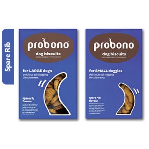 Probono Spare Rib Dog Biscuits Small Breed