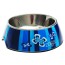 Rogz Dogz Bowlz Bubble L Indigo Bones